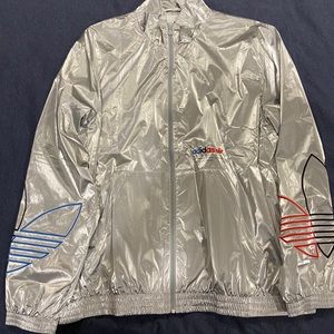 Metallic Adidas Jacket